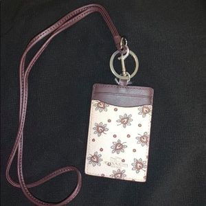 Coach badge holder